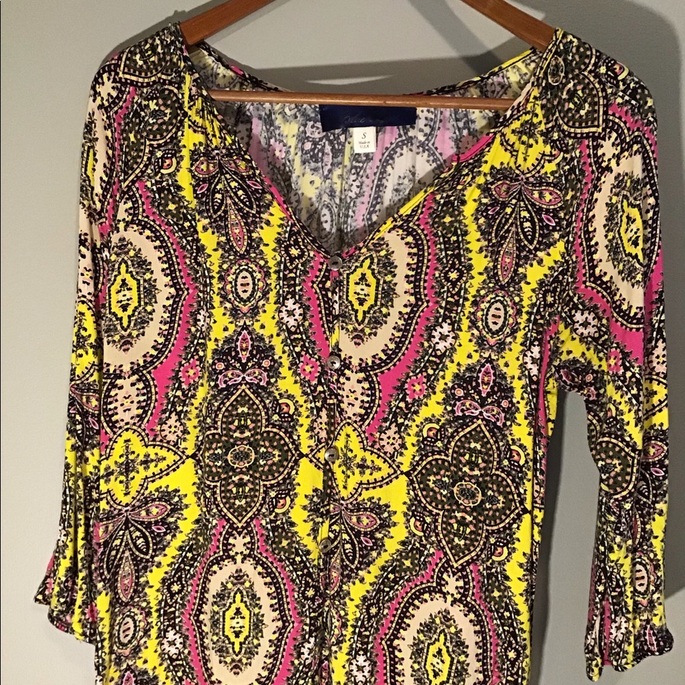 Bright Paisley Blouse